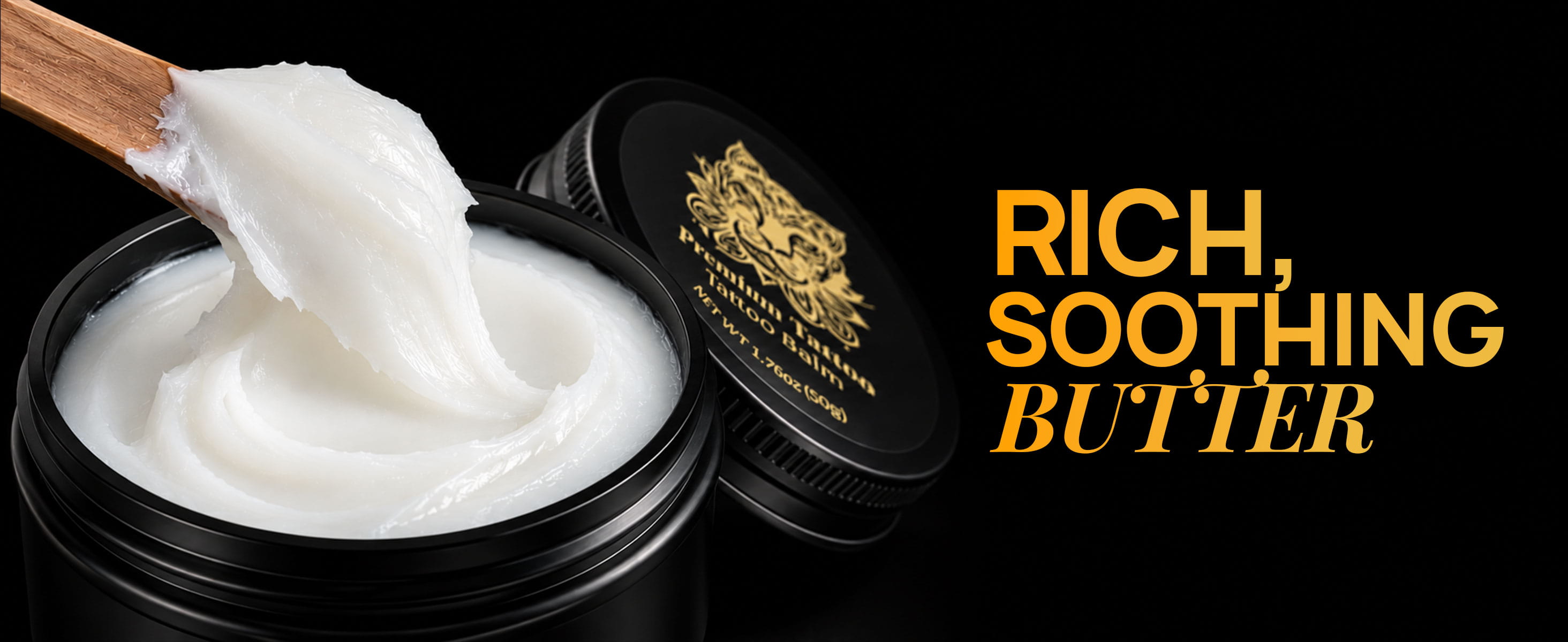 Premium Tattoo Balm A+ Content benefit and lifestyle module