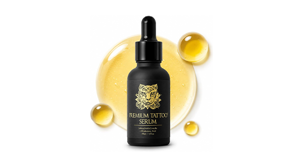 Premium Tattoo Serum Amazon UK product listing
