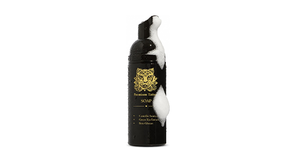 Premium Tattoo Aftercare Foam Soap Amazon UK product listing